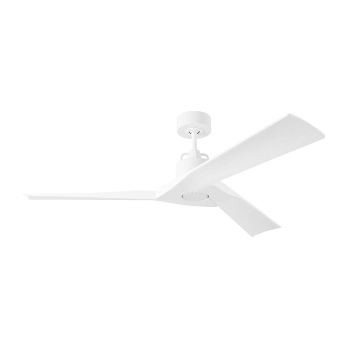 Visual Comfort Fan 3ALMSM52RZW 52" Ceiling Fan, Matte White