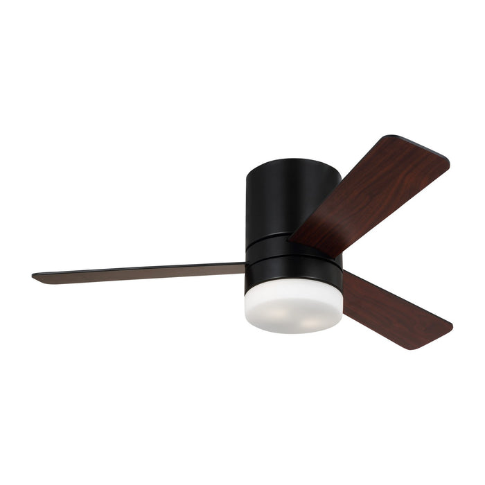 Generation Lighting 3ERHR44MBKD 44" Ceiling Fan, Midnight Black