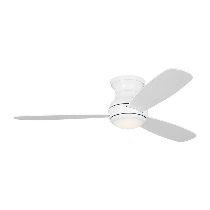 Generation Lighting 3OBSHR52RZWD 52" Ceiling Fan, Matte White