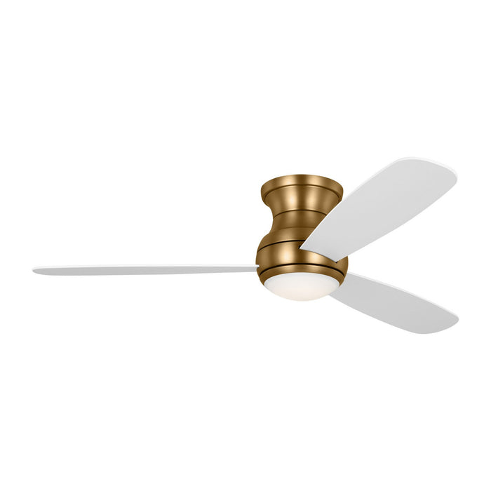 Generation Lighting 3OBSHR52SBD 52" Ceiling Fan, Satin Brass