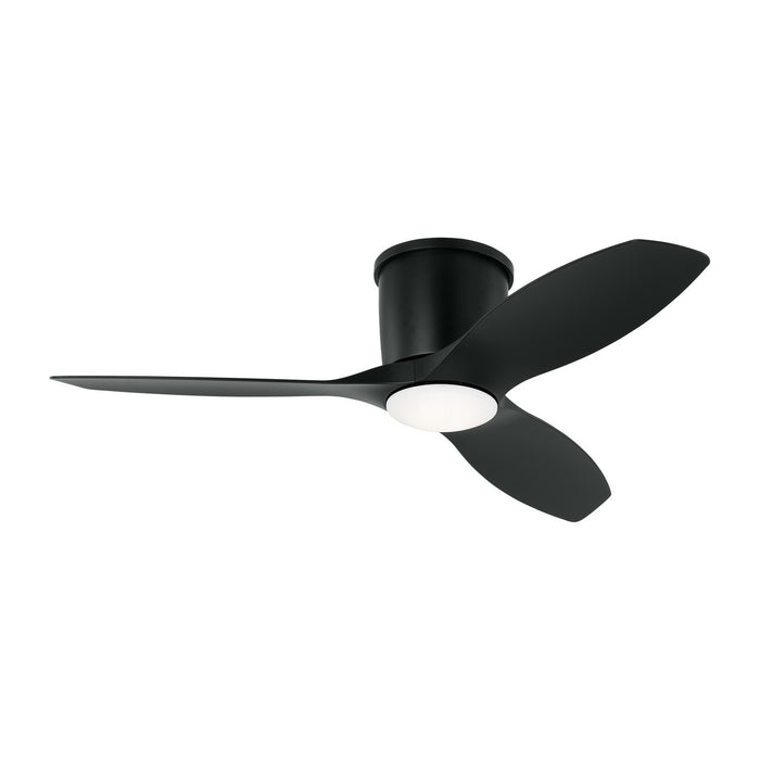 Generation Lighting 3TTHR44MBKD 44" Ceiling Fan, Midnight Black