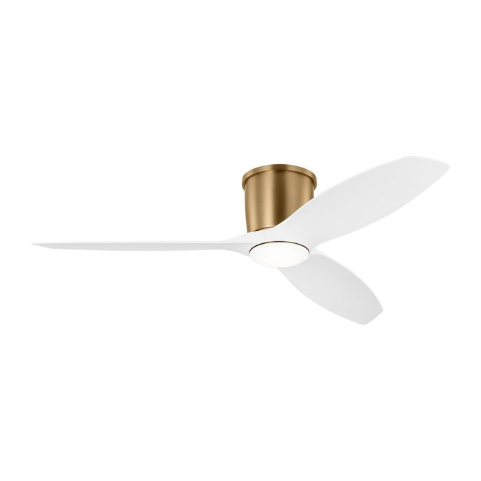 Generation Lighting 3TTHR52SBD 52" Ceiling Fan, Satin Brass