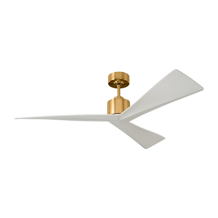 Visual Comfort Fan 3ADR52BBS 52" Ceiling Fan, Burnished Brass