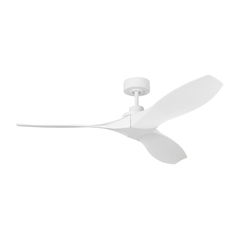 Visual Comfort Fan 3CLNCSM52RZW 52" Ceiling Fan, Matte White