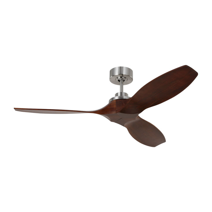 Visual Comfort Fan 3CLNSM52BS 52" Ceiling Fan, Brushed Steel