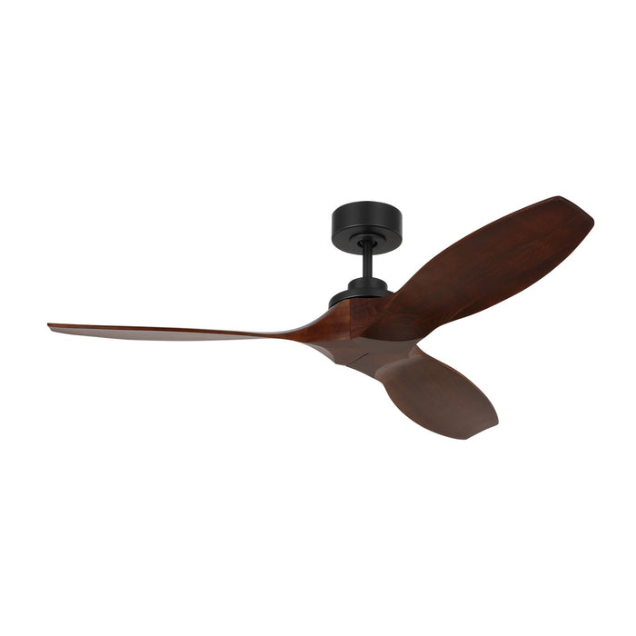 Visual Comfort Fan 3CLNSM52MBK 52" Ceiling Fan, Midnight Black