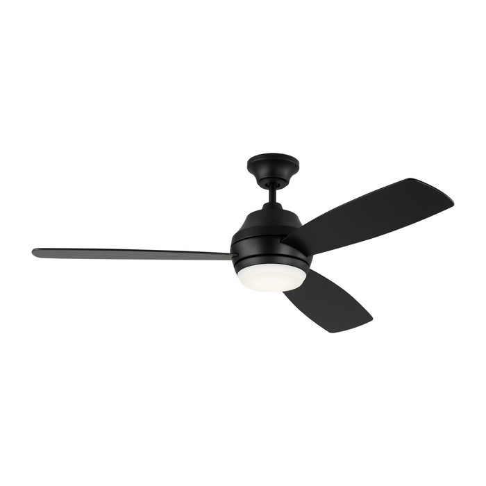 Visual Comfort Fan 3IKDR52MBKD 52" Ceiling Fan, Midnight Black