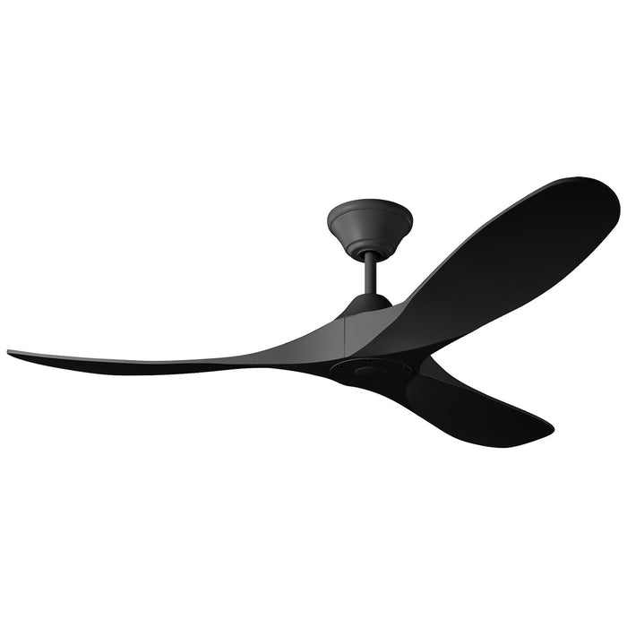 Visual Comfort Fan 3MGMR52MBKMBK 52" Ceiling Fan, Midnight Black