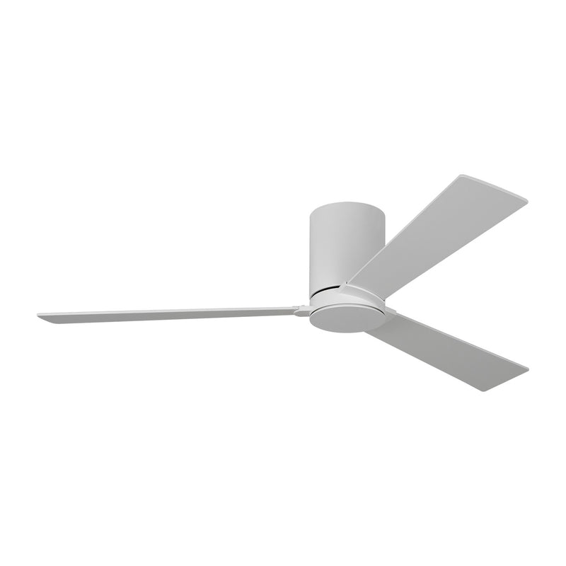 Visual Comfort Fan 3RZHR52RZW 52" Ceiling Fan, Matte White
