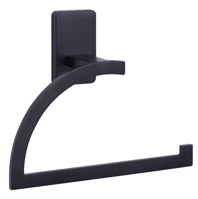 Canarm BA106A07BK Toilet Paper Holder, Matte Black