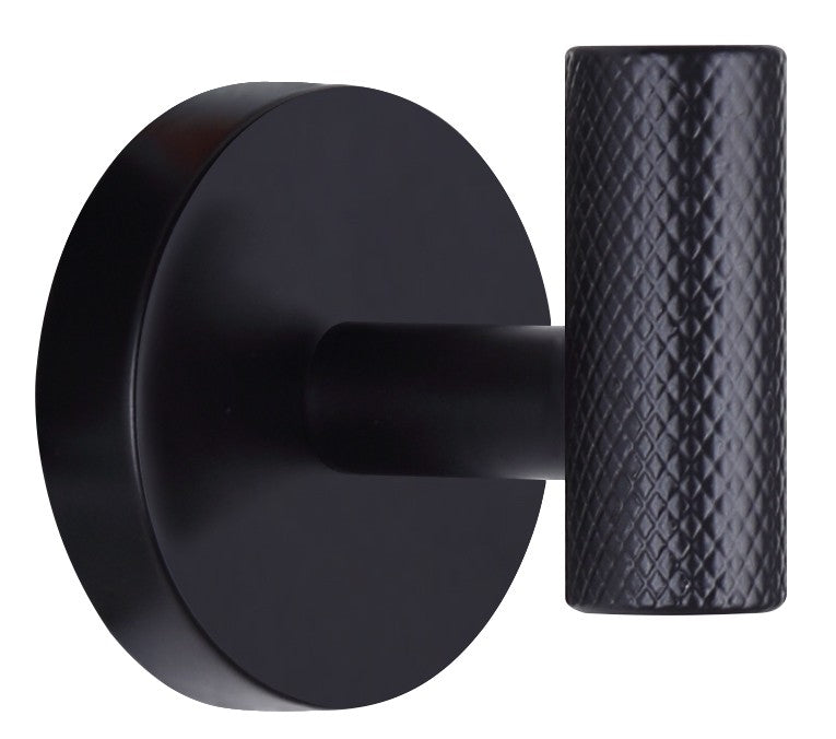 Canarm BA108A02BK Robe Hook, Matte Black