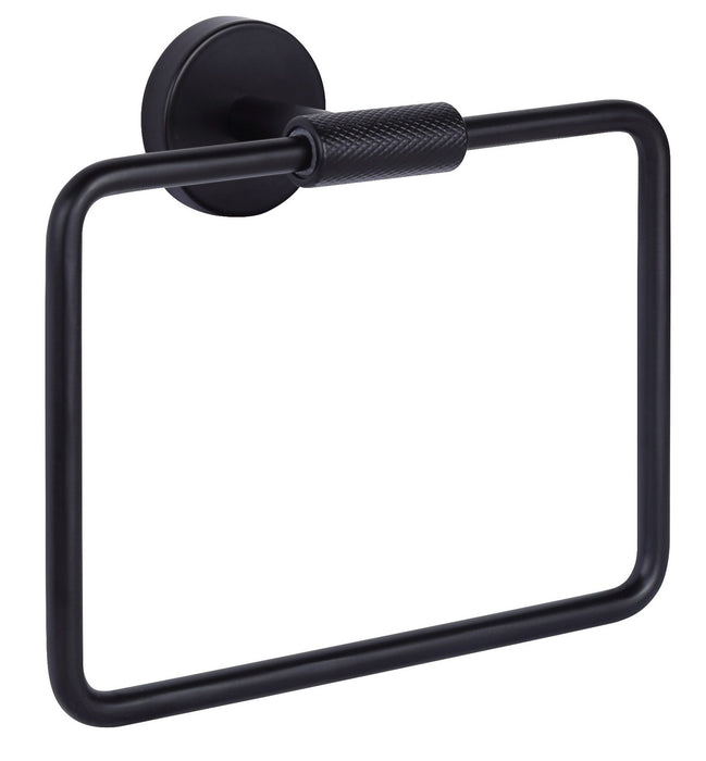 Canarm BA108A09BK Towel Ring, Matte Black