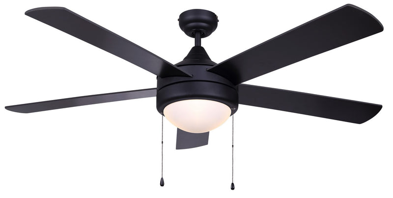 Canarm CF52PR35BK 52"Ceiling Fan, Matte Black