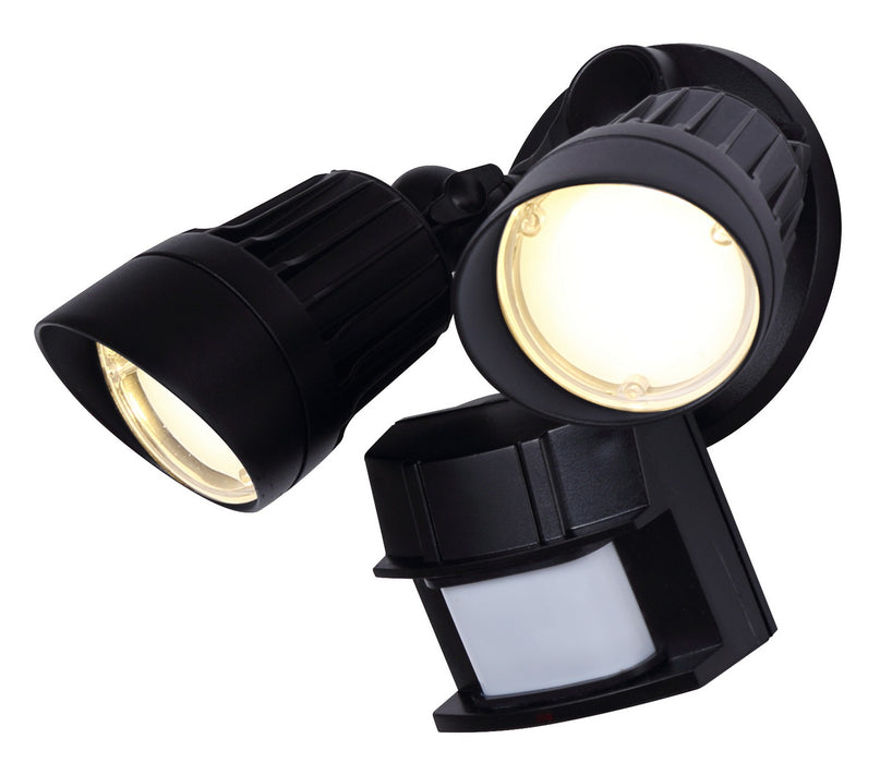 Canarm HO-01-02S-BK LED Security Light, Black