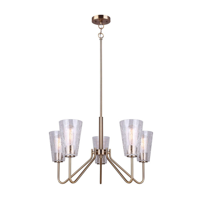 Canarm ICH1100A05GD Five Light Chandelier, Gold