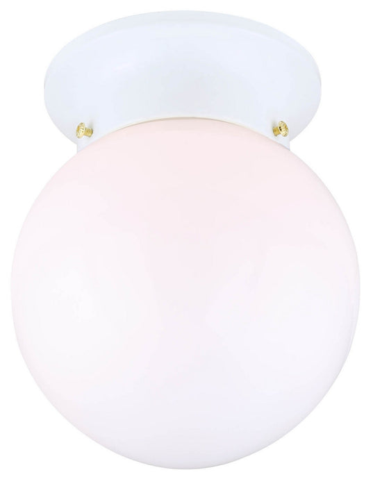 Canarm ICL911 One Light Flush Mount, White