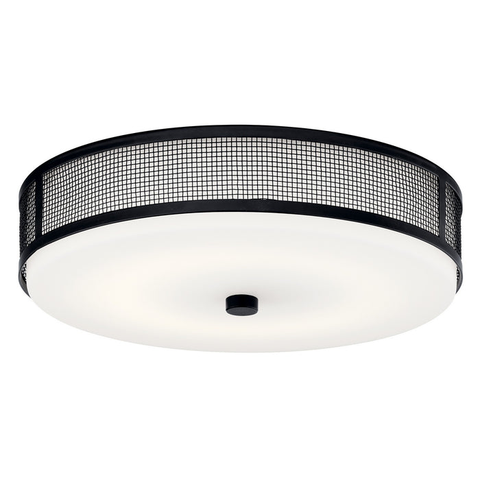 Kichler 42379BKLEDR LED Flush Mount, Black
