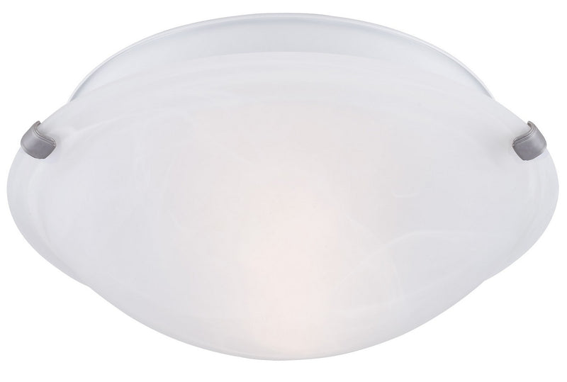 Canarm IFM161251 Two Light Flush Mount, Brushed Pewter