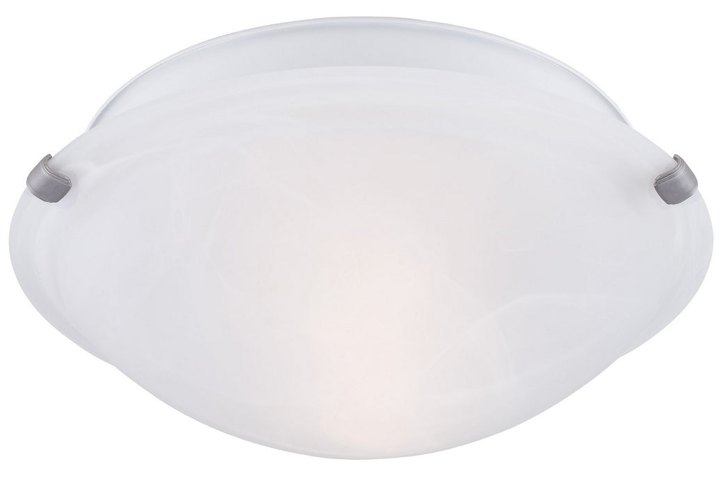 Canarm IFM161251 Two Light Flush Mount, Brushed Pewter
