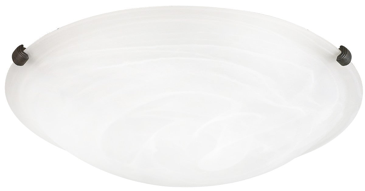 Canarm IFM161613 Three Light Flush Mount, Oil Rubbed Bronze