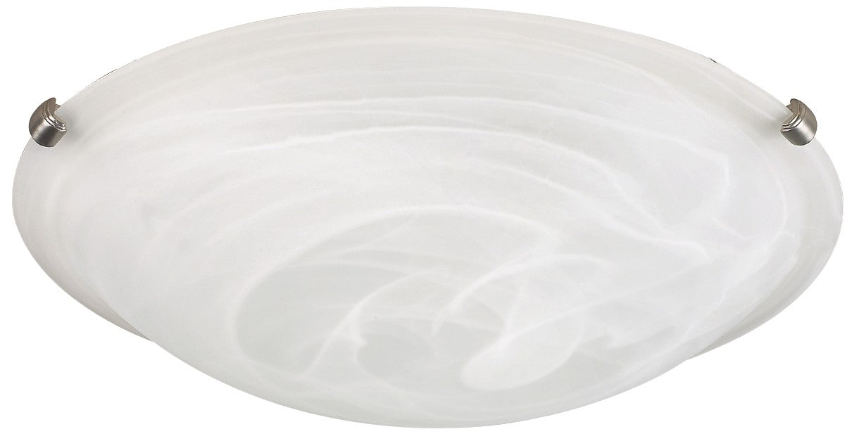 Canarm IFM161651 Three Light Flush Mount, Brushed Pewter