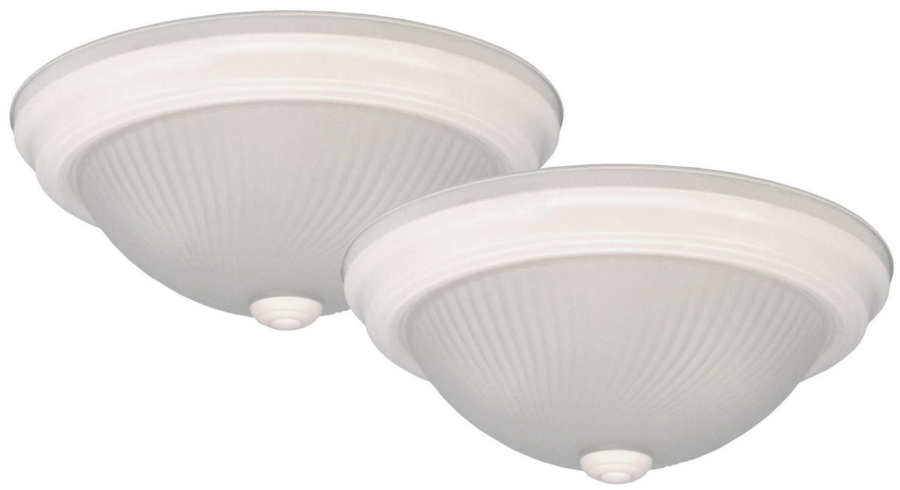 Canarm IFM21111T One Light Flush Mount, White