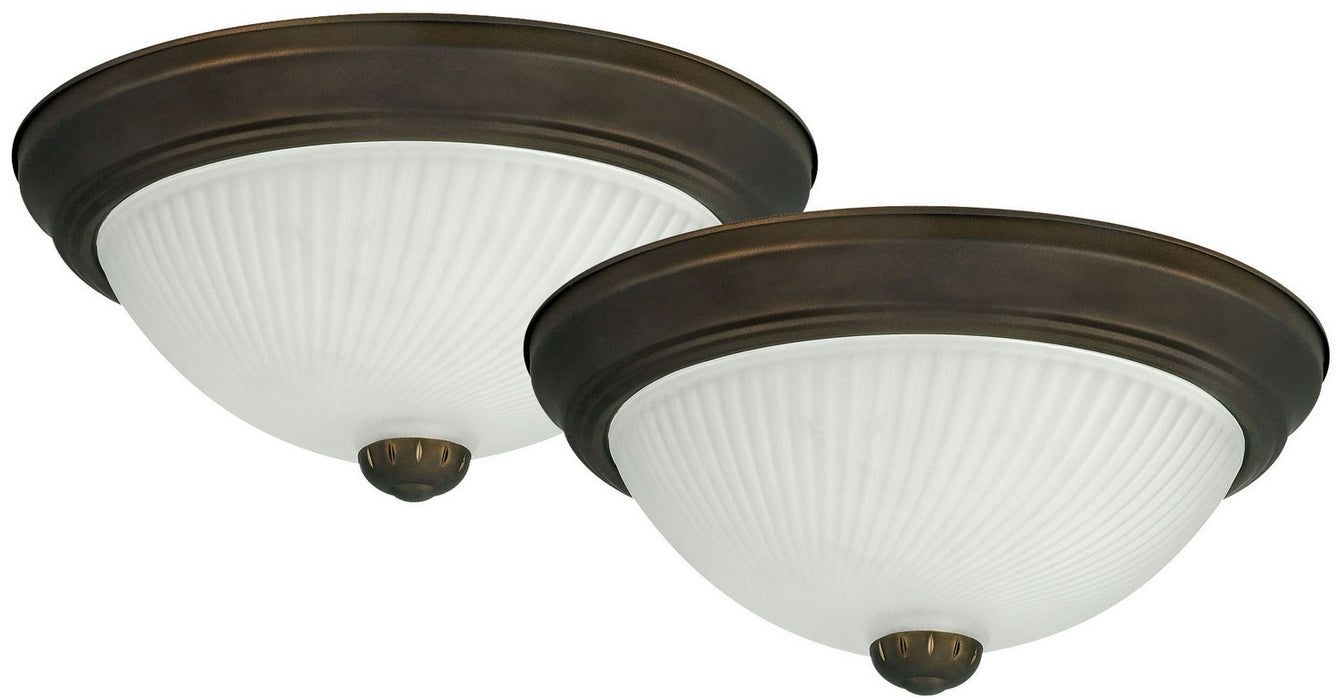 Canarm IFM21113T One Light Flush Mount, Oil Rubbed Bronze