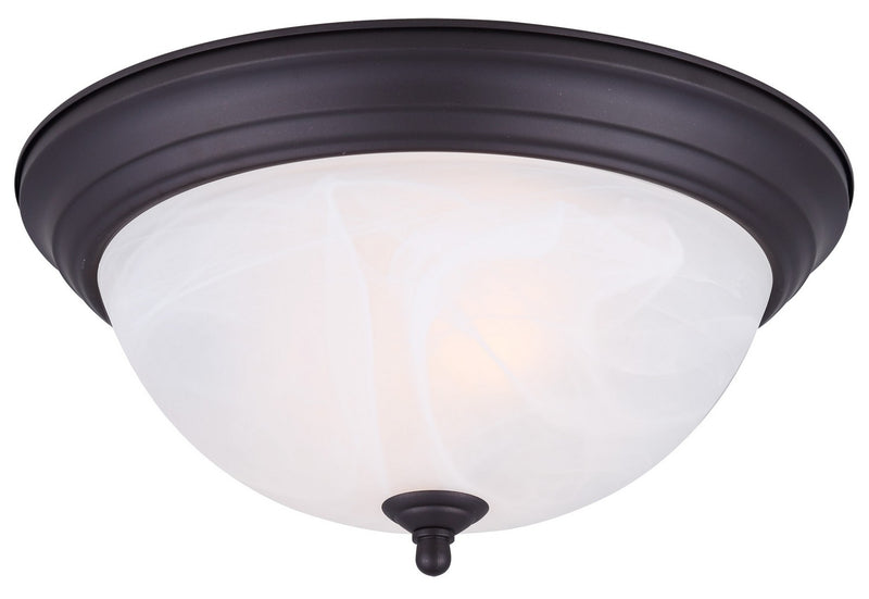 Canarm IFM41313 Two Light Flush Mount, Oil Rubbed Bronze