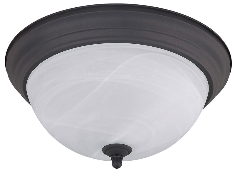 Canarm IFM41513 Three Light Flush Mount, Oil Rubbed Bronze