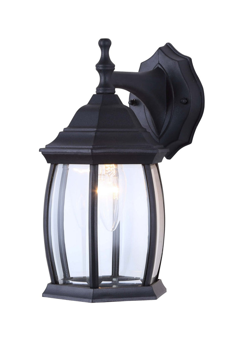 Canarm IOL1210 One Light Outdoor Lantern, Black