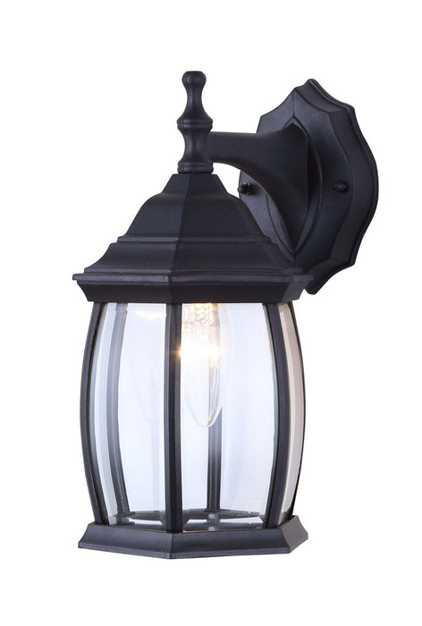 Canarm IOL1210 One Light Outdoor Lantern, Black