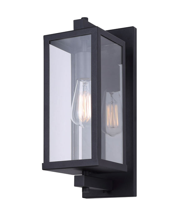 Canarm IOL572BK One Light Outdoor Wall Mount, Black