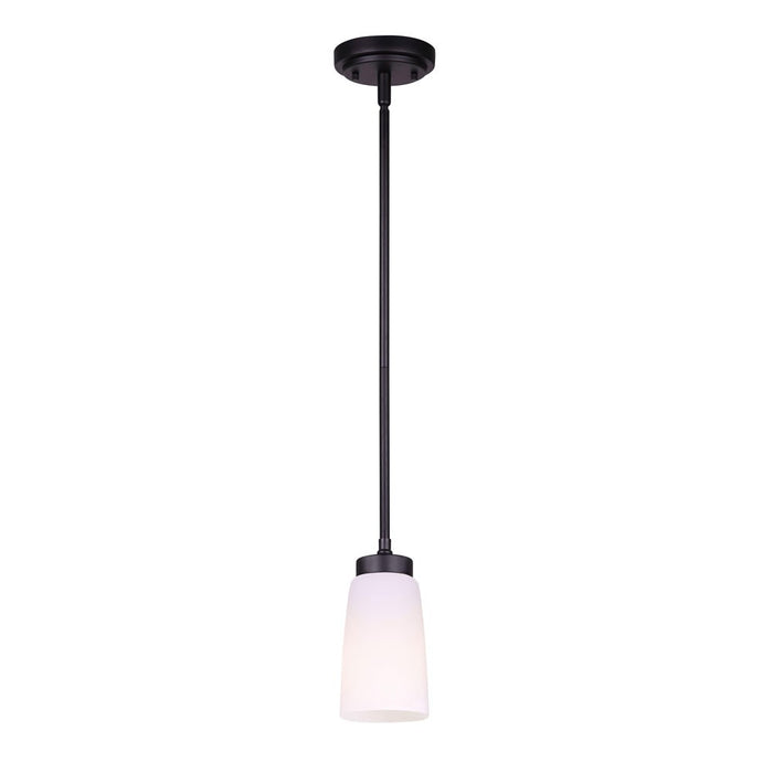 Canarm IPL326A01BK One Light Pendant, Black
