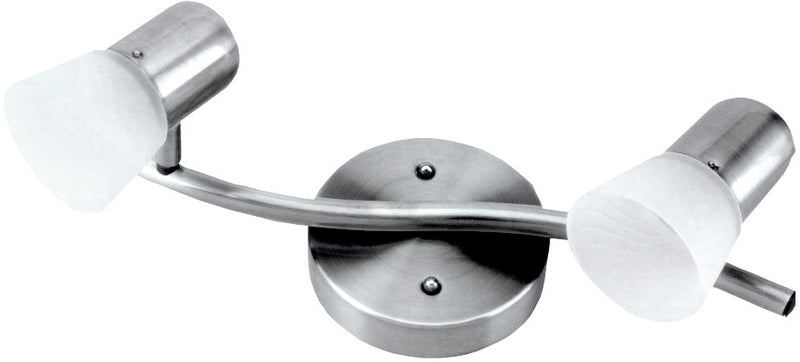 Canarm IT5251 Two Light Track Lighting, Brushed Pewter