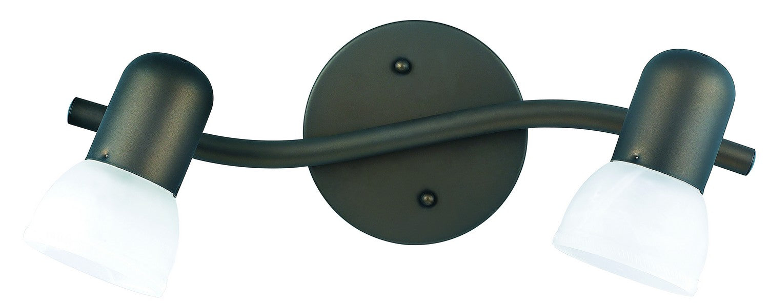 Canarm IT9213 Two Light Lantern, Oil Rubbed Bronze
