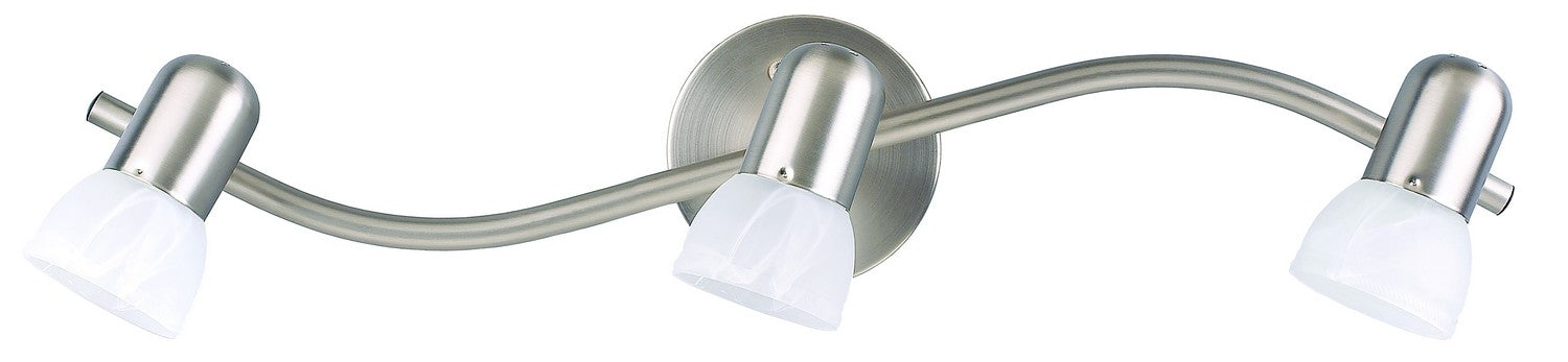 Canarm IT9351 Three Light Track Lighting, Brushed Pewter