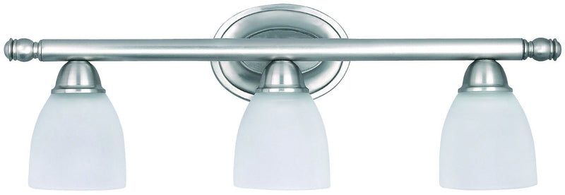 Canarm IVL20351 Three Light Vanity, Brushed Pewter