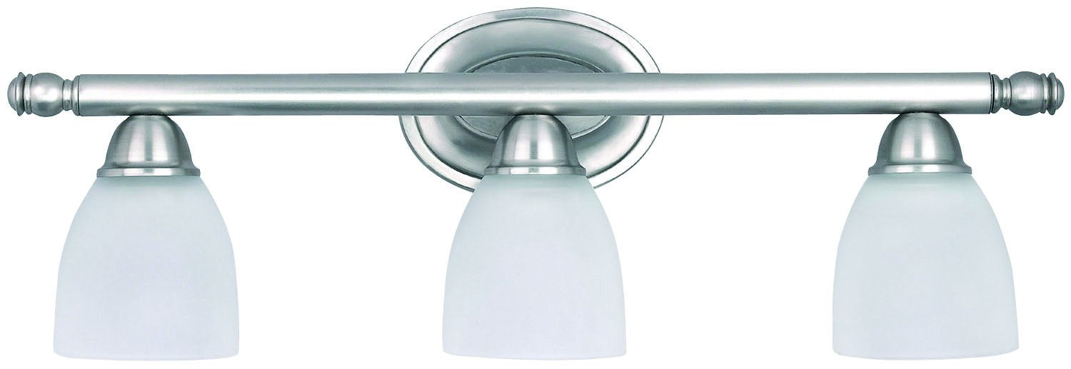 Canarm IVL20351 Three Light Vanity, Brushed Pewter