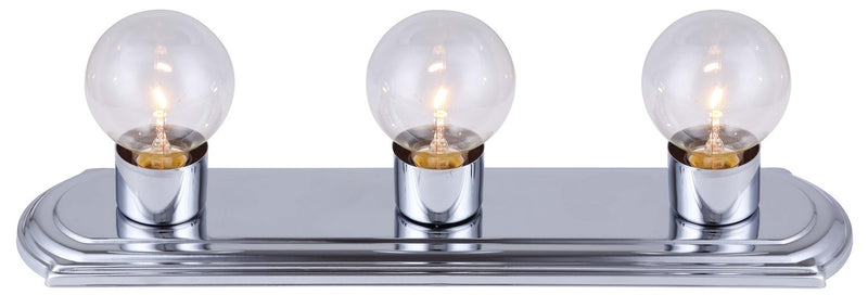 Canarm IVLBS1307 Three Light Vanity, Chrome
