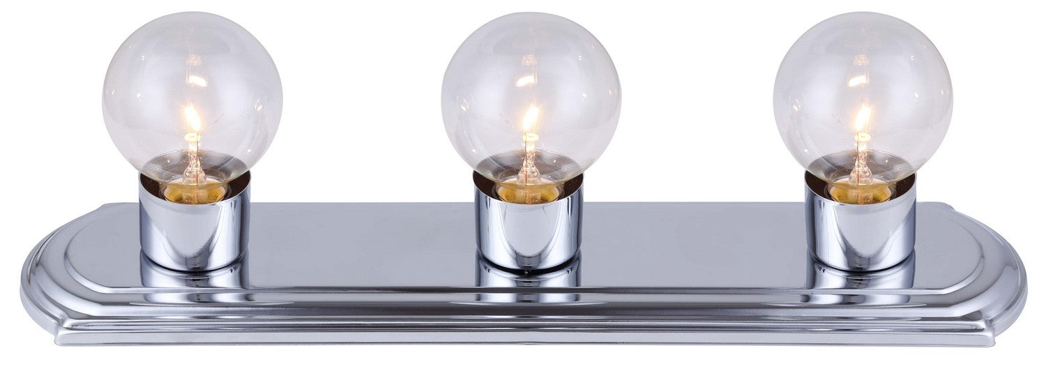 Canarm IVLBS1307 Three Light Vanity, Chrome