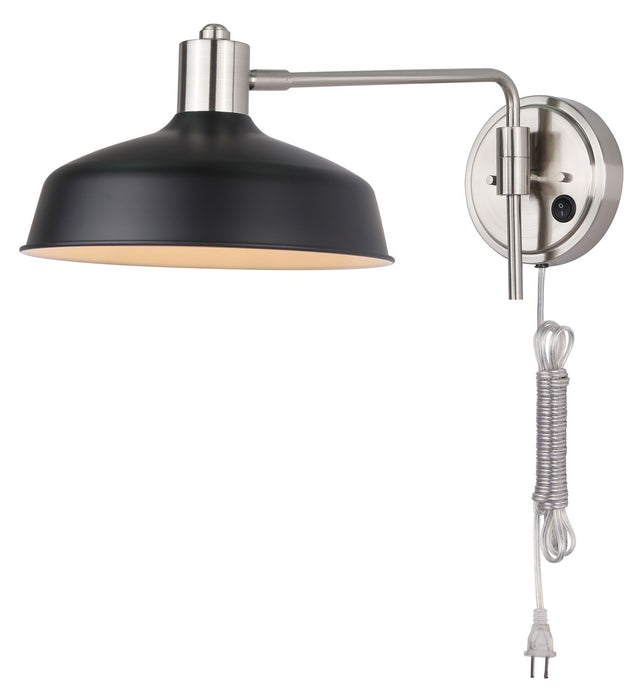 Canarm IWF1055A01BKN One Light Wall Sconce