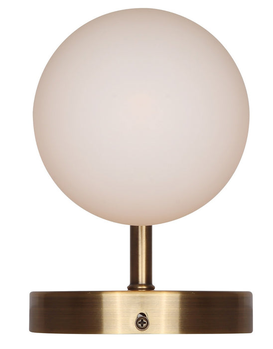 Canarm IWF1105A01GD9 One Light Wall Sconce, Gold