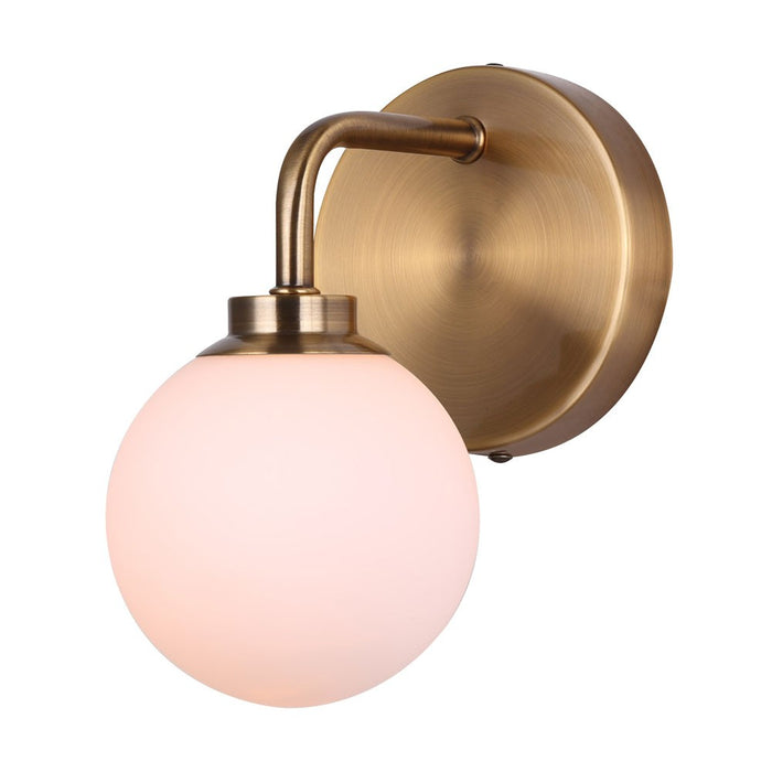 Canarm IWF1105A01GD9 One Light Wall Sconce, Gold