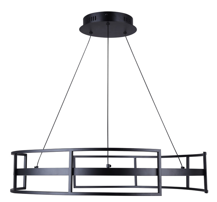 Canarm LCH231A24BK LED Chandelier, Black
