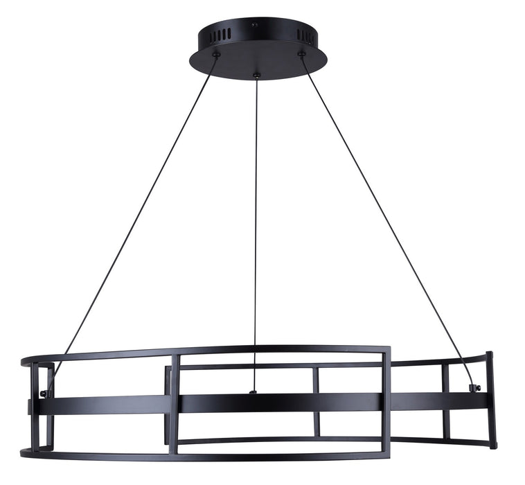 Canarm LCH231A24BK LED Chandelier, Black