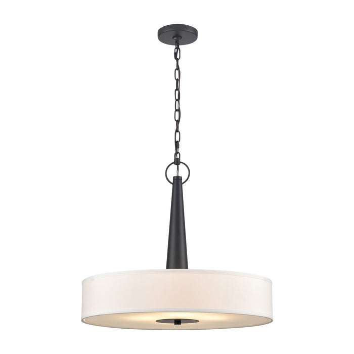 ELK Home 89835/4 Four Light Pendant, Matte Black