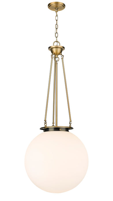 Innovations 221-1P-BB-G201-18 One Light Pendant, Brushed Brass