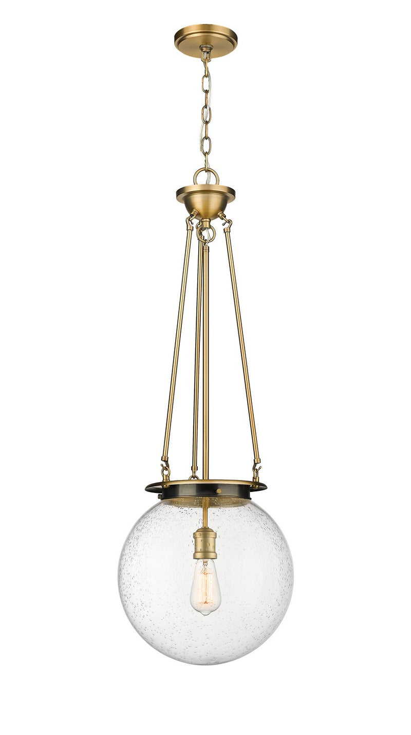 Innovations 221-1P-BB-G204-14 One Light Pendant, Brushed Brass