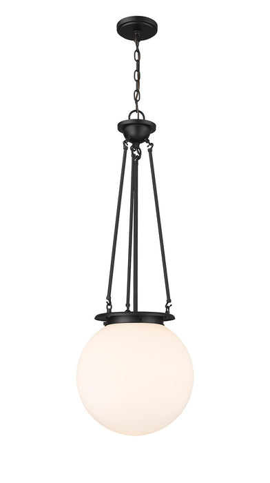 Innovations 221-1P-BK-G201-14 One Light Pendant, Matte Black