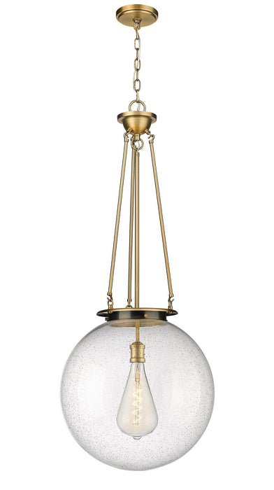 Innovations 221-1P-BB-G204-18 One Light Pendant, Brushed Brass